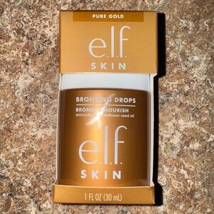 ELF Bronzing Drops PURE GOLD BRONZE 2 FULL SZ 1oz/30mL SEALED BOX
